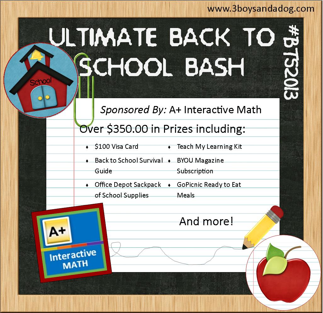 Welcome To The Ultimate Back To School Bash